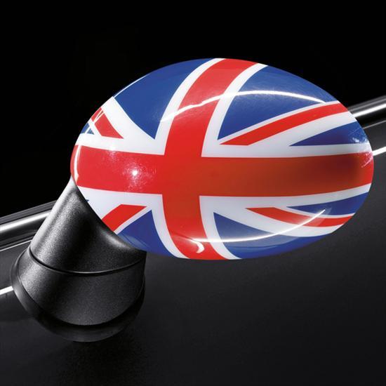 ShopMINIUSA.com: Union Jack Mirror Caps